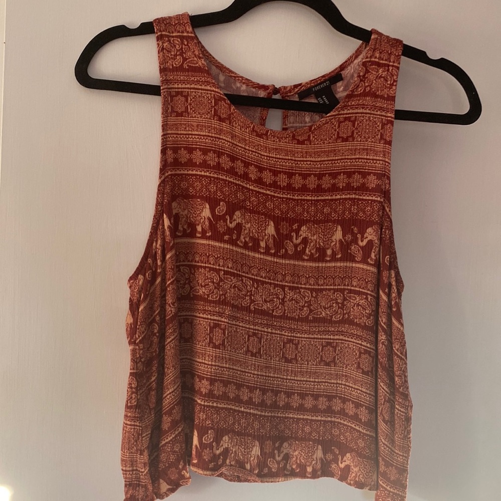 Medium elephant tank top